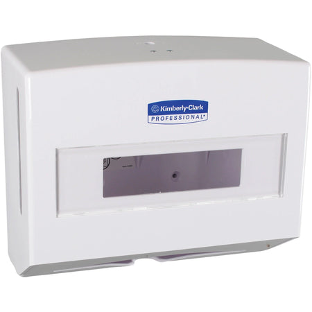Kimberly-Clark Professional Compact Towel Dispenser - White Lockable - Convenient & Secure Solution - Paper Dispensers
