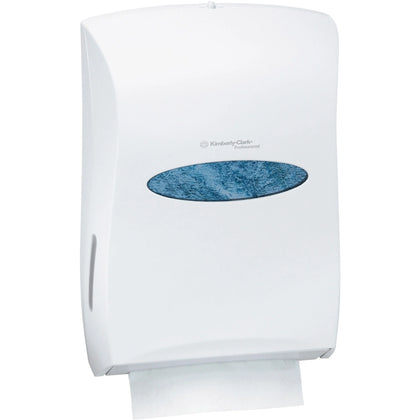 Kimberly-Clark Professional Folded Towel Dispenser: Touchless Pearl White - Durable Contemporary Style - Paper