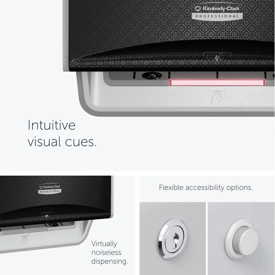 Kimberly-Clark Professional ICON Auto Roll Towel Dispenser: Touchless Automatic & Jam-free - Paper Dispensers
