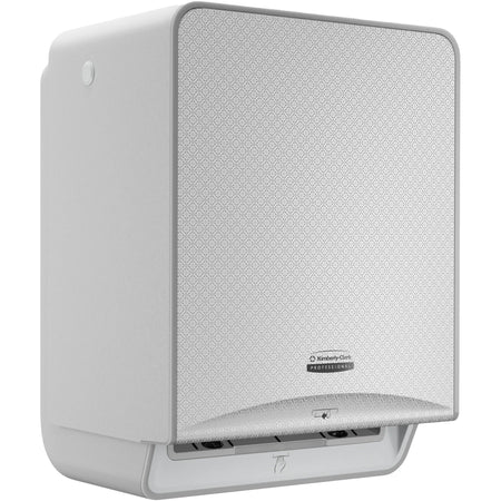 Kimberly-Clark Professional ICON Auto Roll Towel Dispenser: Touchless Silver Mosaic - Automatic Jam-free - 1 Each