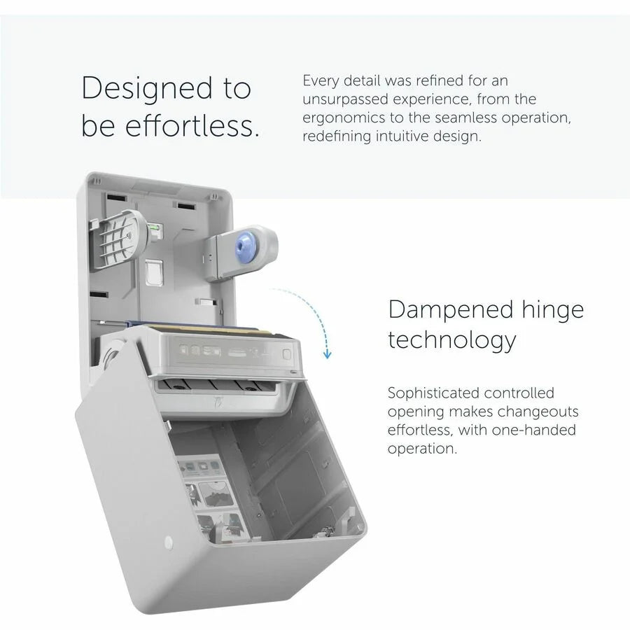 Kimberly-Clark Professional ICON Auto Roll Towel Dispenser: Touchless Silver Mosaic - Automatic Jam-free - 1 Each