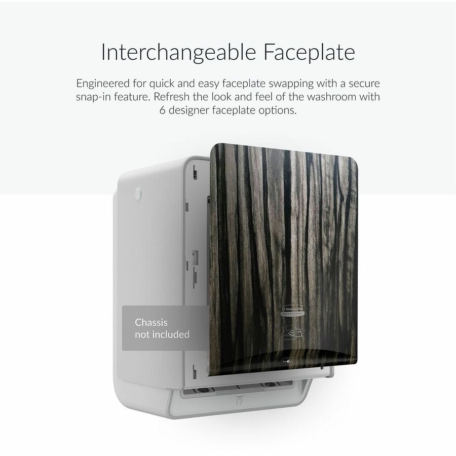 Kimberly-Clark Professional ICON Automatic Hard Roll Towel Dispenser Faceplate - Alternate-Image2