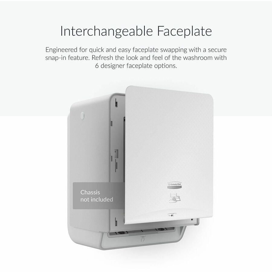 Kimberly-Clark Professional ICON Automatic Hard Roll Towel Dispenser Faceplate - Alternate-Image2