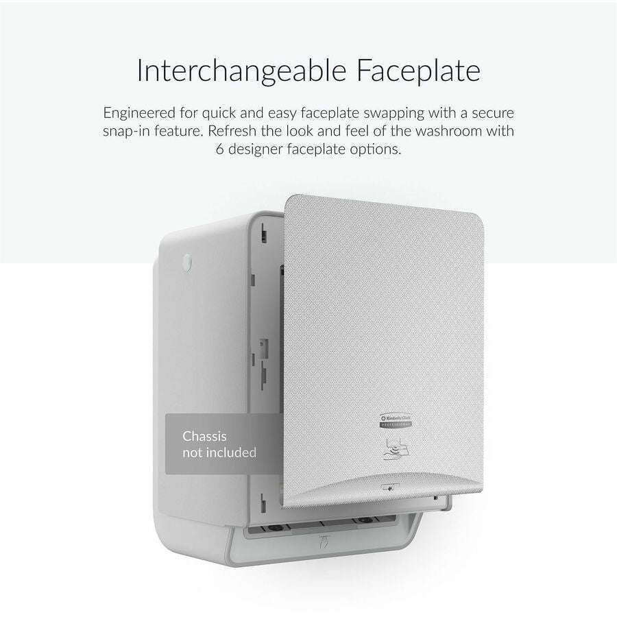Kimberly-Clark Professional ICON Automatic Hard Roll Towel Dispenser Faceplate - Bathroom Tissue Dispensers
