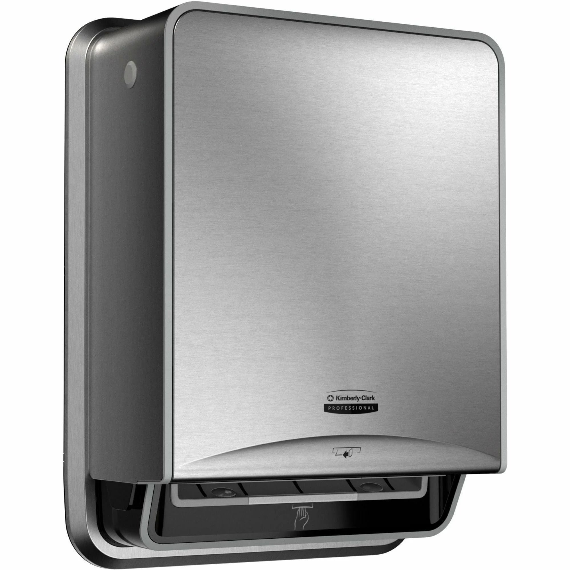 Kimberly-Clark Professional ICON Automatic Roll Towel Recessed Dispenser Housing - For - Stainless Steel - Paper