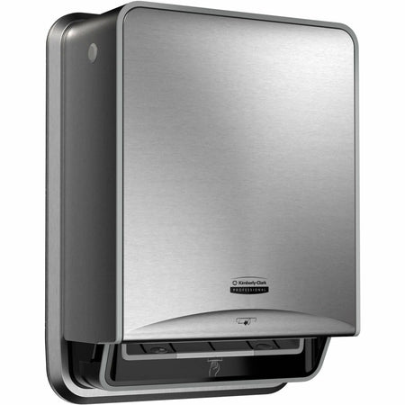 Kimberly-Clark Professional ICON Automatic Roll Towel Recessed Dispenser Housing - For - Stainless Steel - Paper