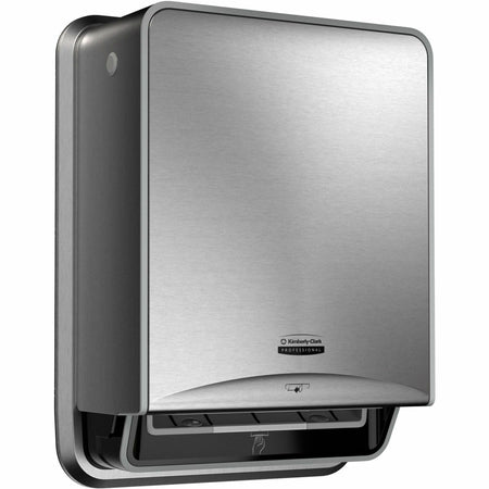 Kimberly-Clark Professional ICON Automatic Roll Towel Recessed Dispenser Housing - For - Stainless Steel - Paper