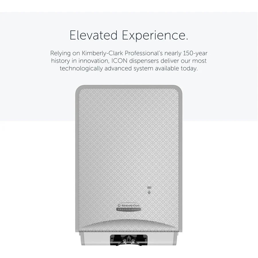 Kimberly-Clark Professional ICON Electronic Skin Care Dispenser - Touch-free Hygienic Silver Mosaic - Dispensers &