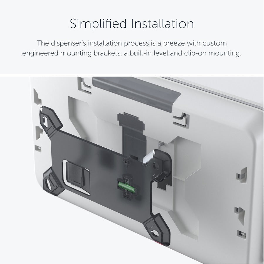 Kimberly-Clark Professional ICON Standard Roll Horizontal Toilet Paper Dispenser - Coreless - 2 x - Cherry Blossom