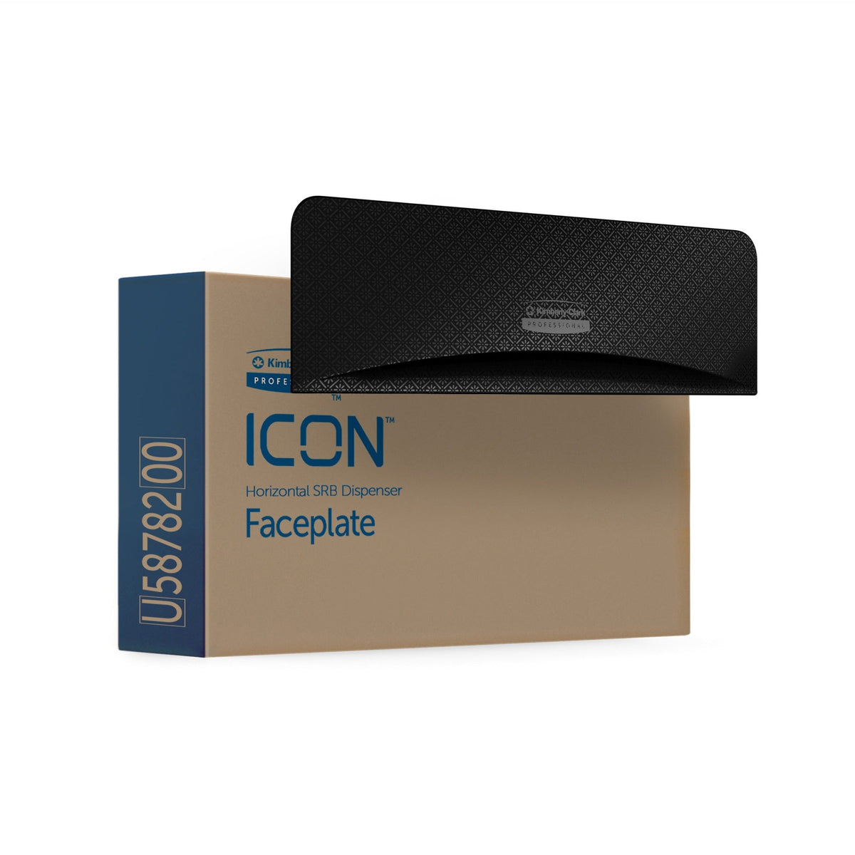 Kimberly-Clark Professional ICON Standard Roll Horizontal Toilet Paper Dispenser Faceplate - 2000