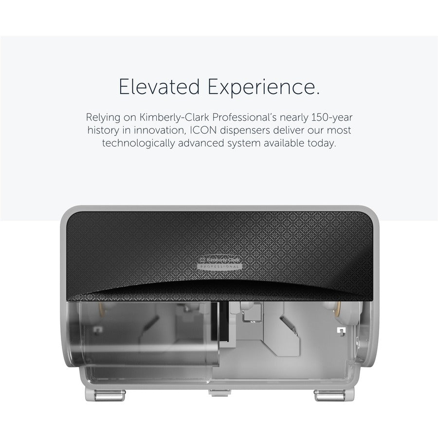 Kimberly-Clark Professional ICON Standard Roll Horizontal Toilet Paper Dispenser - Alternate-Image4