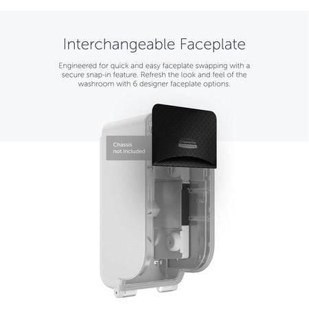 Kimberly-Clark Professional ICON Standard Roll Vertical Toilet Paper Dispenser Faceplate - Alternate-Image2