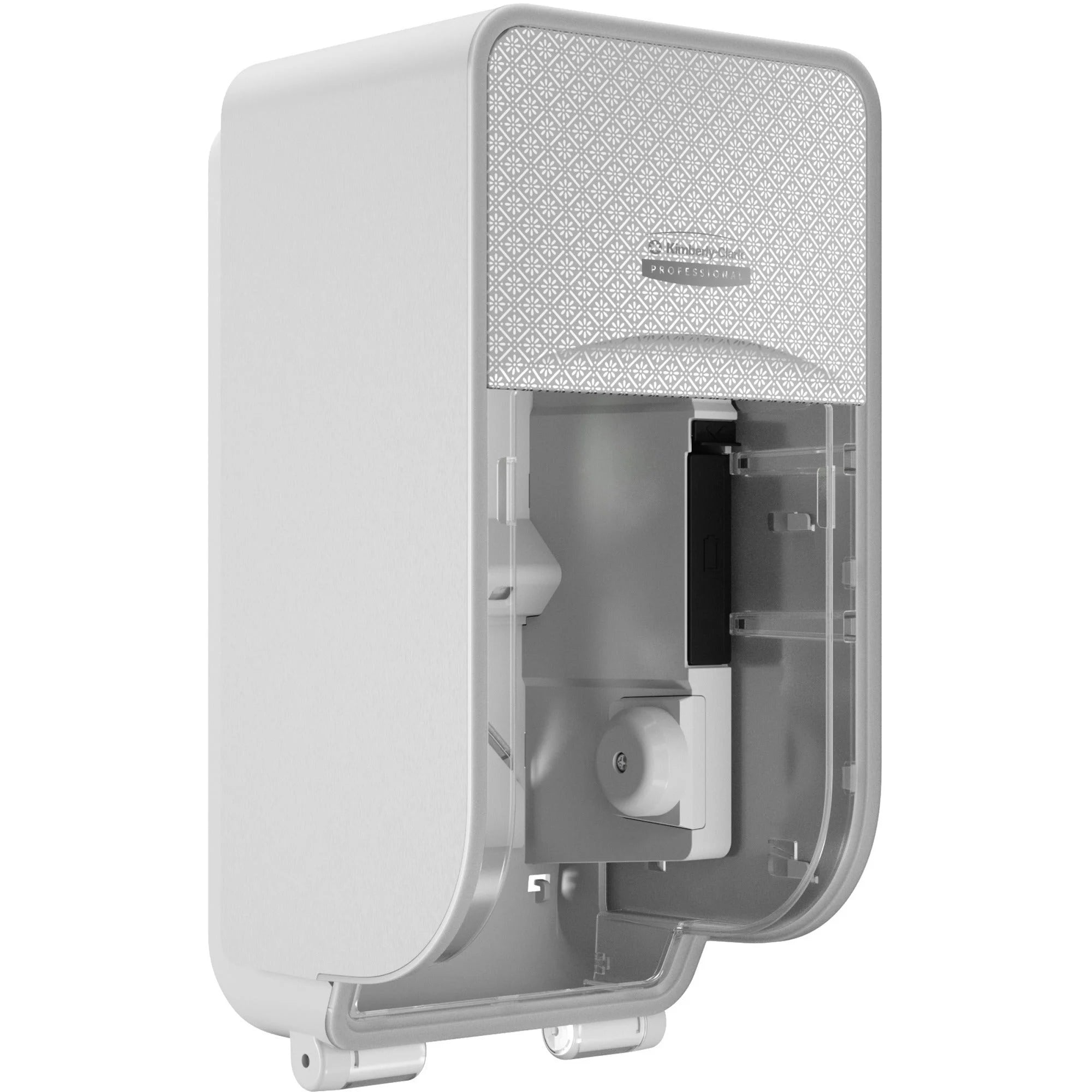 Kimberly-Clark Professional ICON Toilet Paper Dispenser - Coreless Silver Mosaic - Bathroom Tissue Dispensers