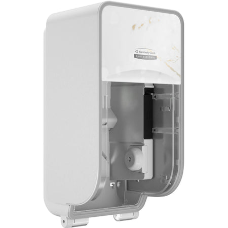 Kimberly-Clark Professional ICON Toilet Paper Dispenser - Coreless Cherry Blossom - Refillable & Key Lock - Bathroom