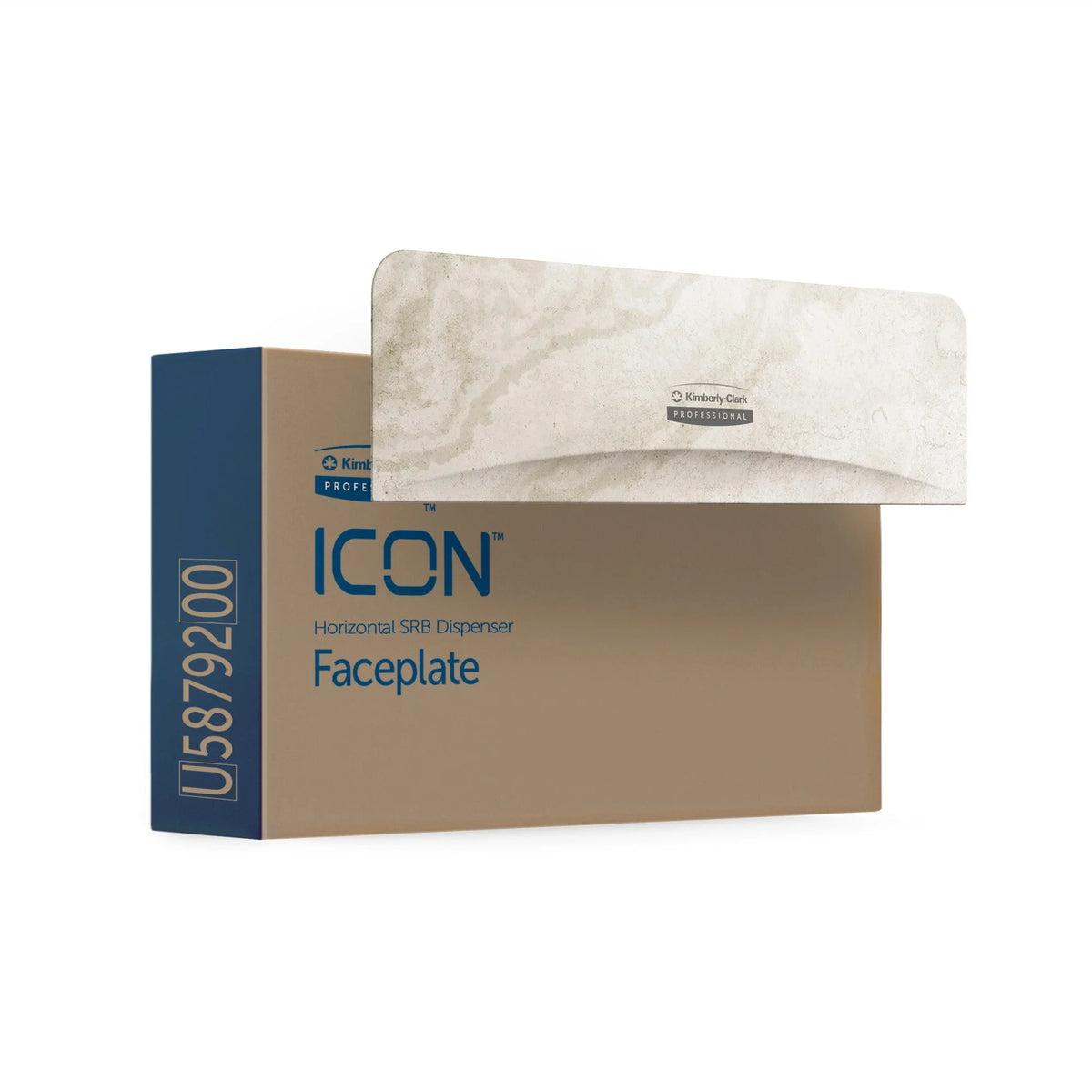 Kimberly-Clark Professional ICON Toilet Paper Dispenser Faceplate - 3.6’’ x 12’’ 1.5’’ - Bathroom Tissue Dispensers