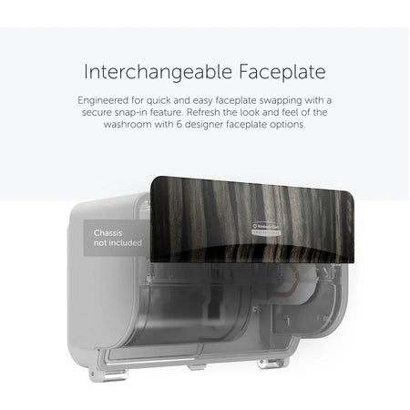 Kimberly-Clark Professional ICON Toilet Paper Dispenser Faceplate - 3.6’’ x 12’’ 1.5’’ - Bathroom Tissue Dispensers