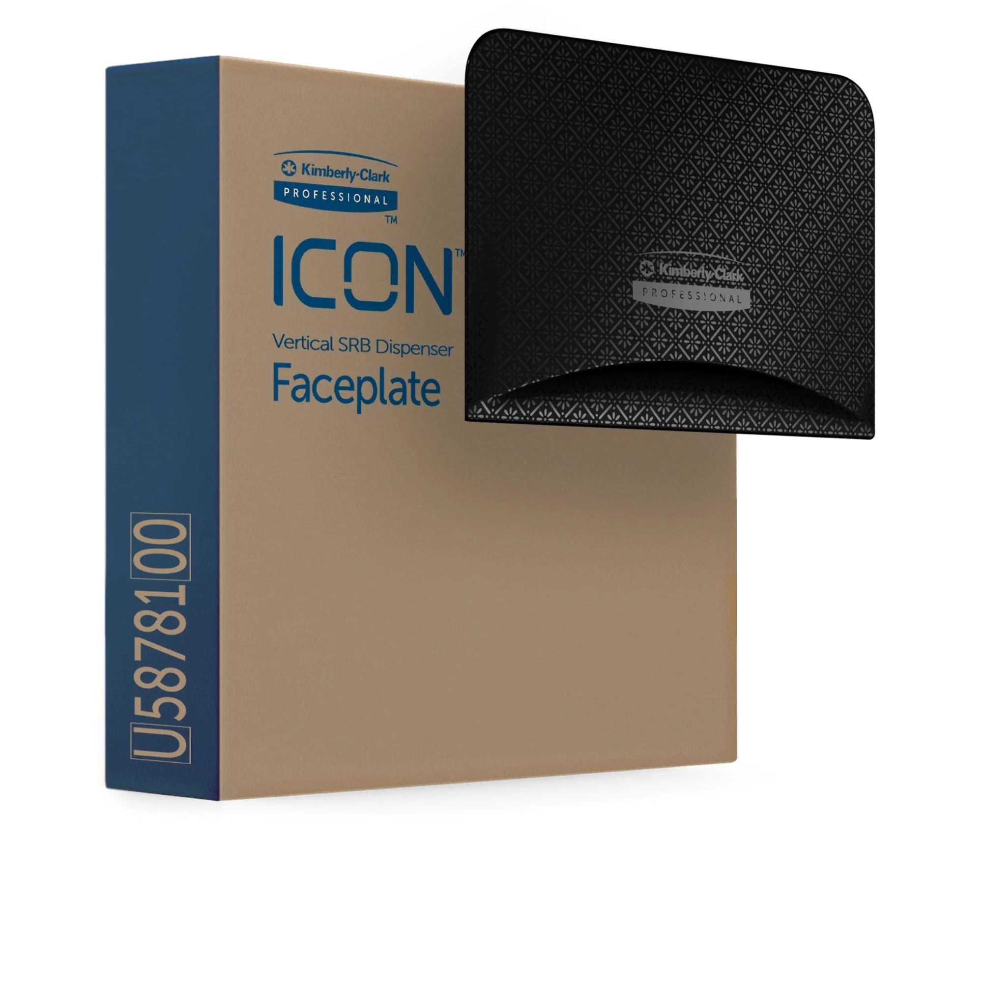Kimberly-Clark Professional ICON Toilet Paper Dispenser Faceplate - Bathroom Tissue Dispensers