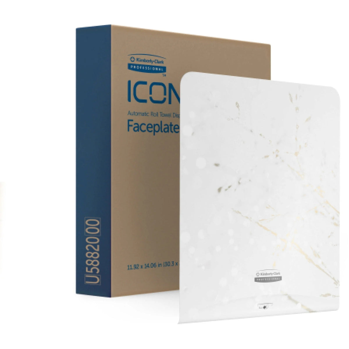 Kimberly-Clark Professional ICON Towel Dispenser Faceplate - 15’’x12’’x1.5’’ - Bathroom Tissue Dispensers