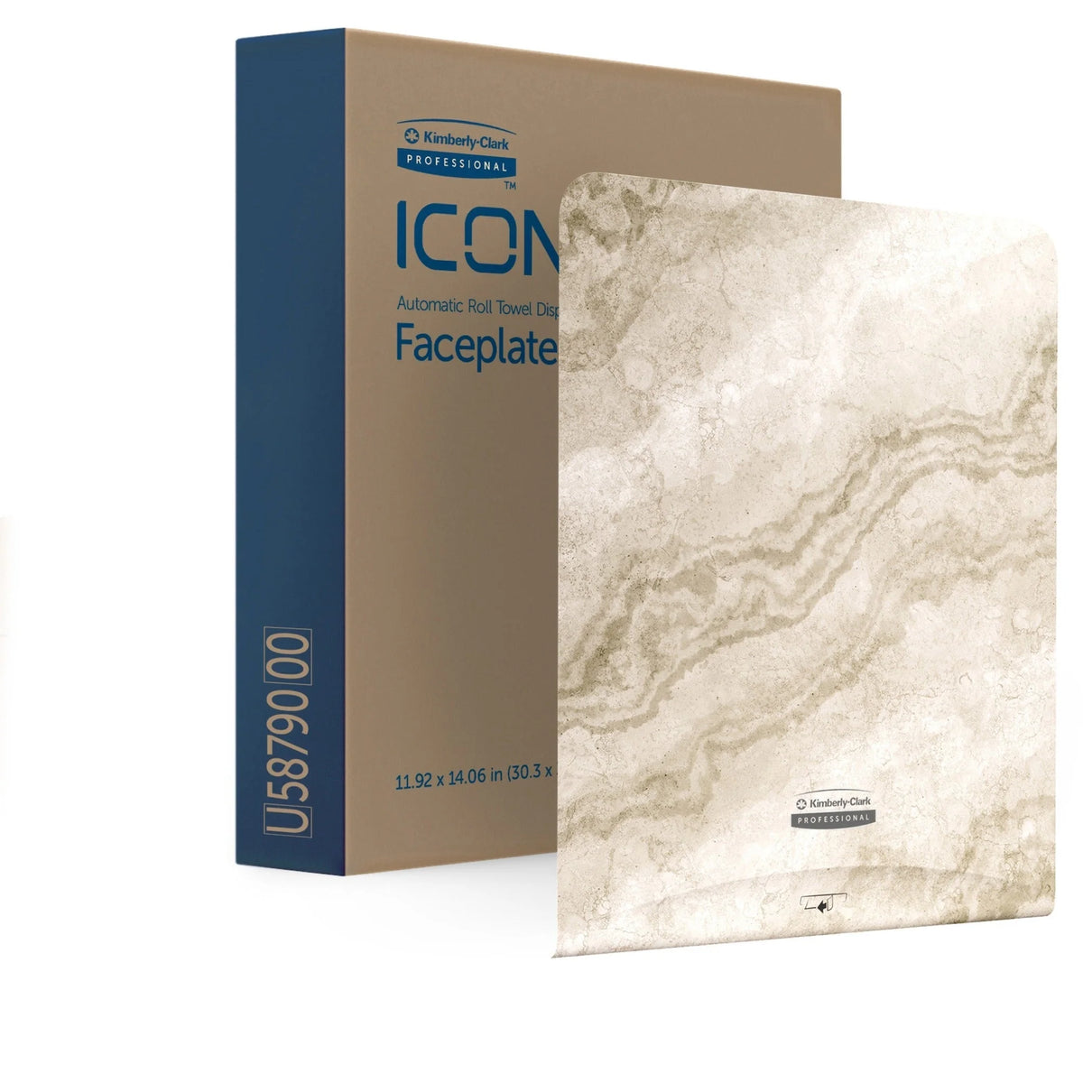 Kimberly-Clark Professional ICON Towel Dispenser Faceplate - 15’’x12’’x1.5’’ - Bathroom Tissue Dispensers