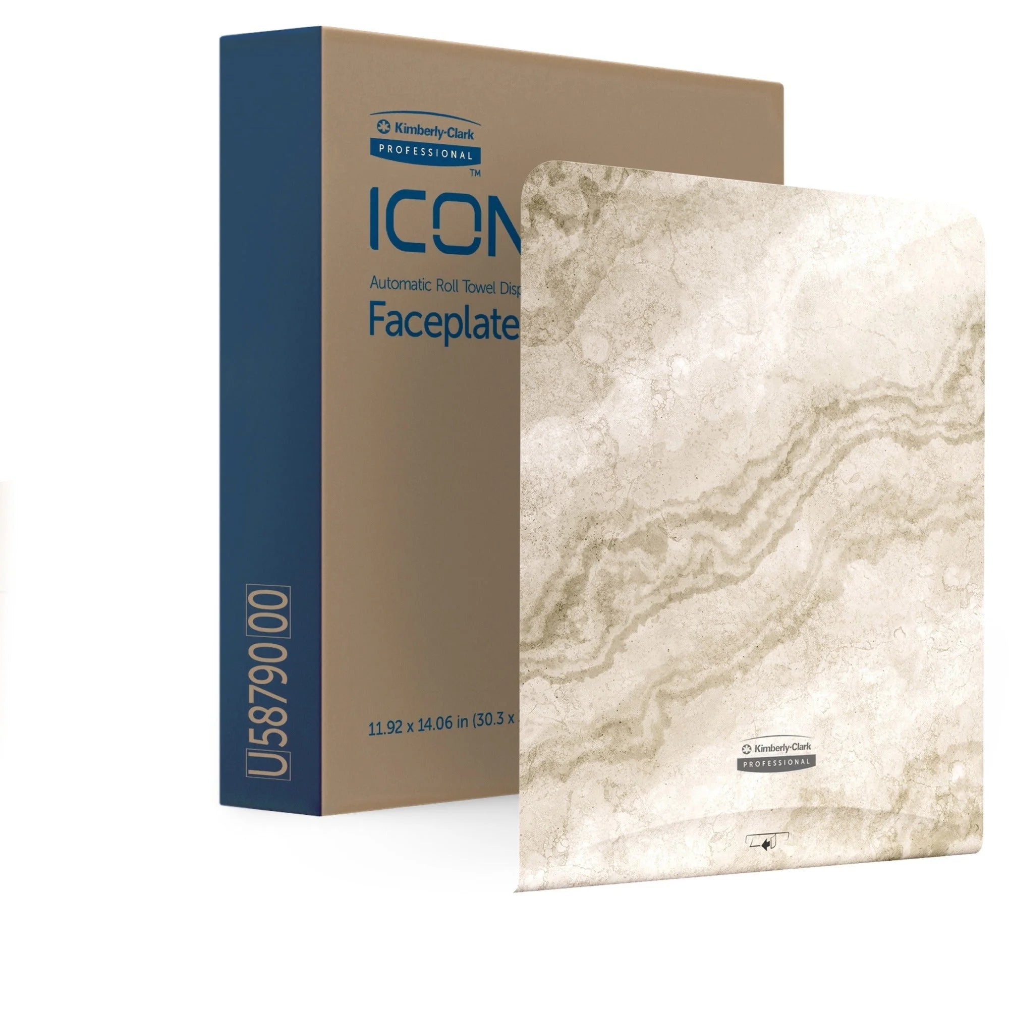 Kimberly-Clark Professional ICON Towel Dispenser Faceplate - 15’’x12’’x1.5’’ - Bathroom Tissue Dispensers