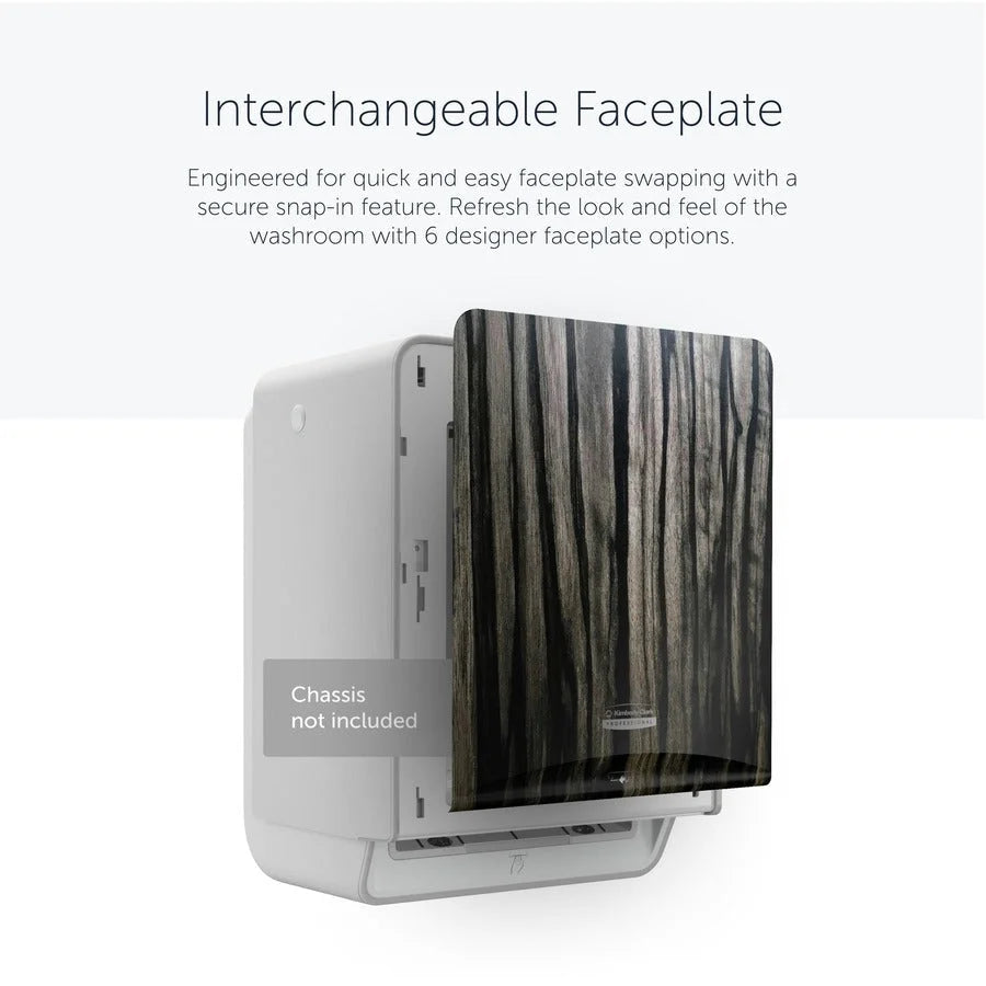 Kimberly-Clark Professional ICON Towel Dispenser Faceplate - 15’’x12’’x1.5’’ - Bathroom Tissue Dispensers