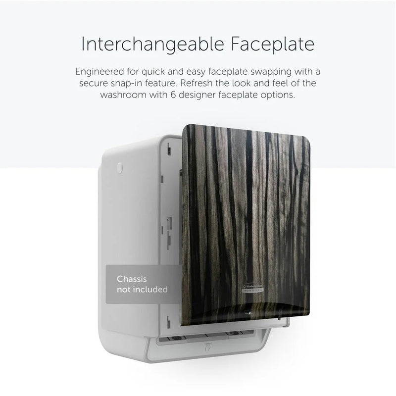 Kimberly-Clark Professional ICON Towel Dispenser Faceplate - 15’’x12’’x1.5’’ - Bathroom Tissue Dispensers