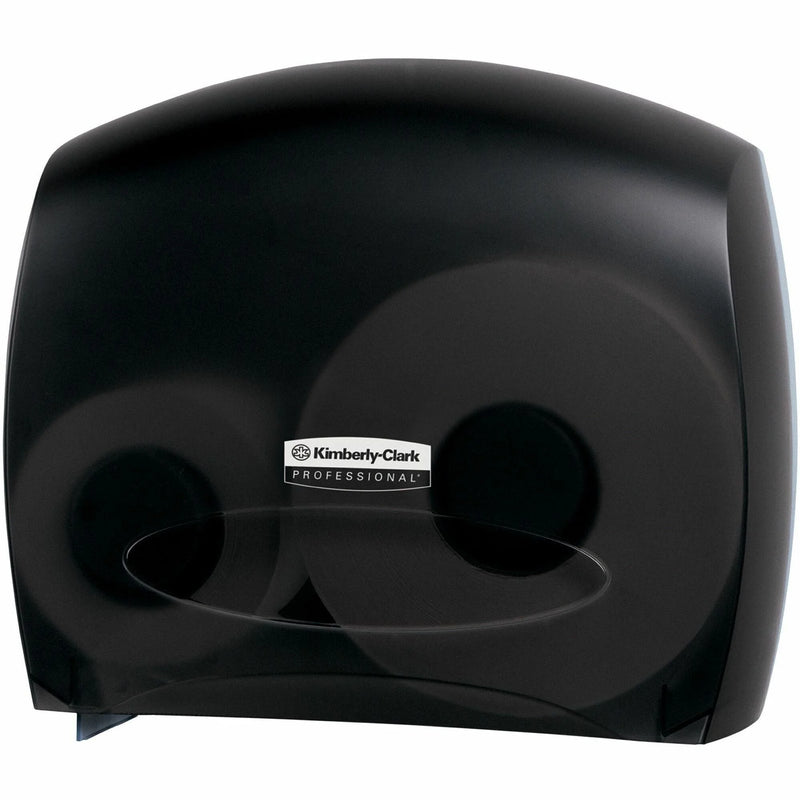 Kimberly-Clark Professional Jumbo Roll Toilet Paper Dispenser - 13.9’’ Height x 16’’ Width 5.8’’ Depth - Black