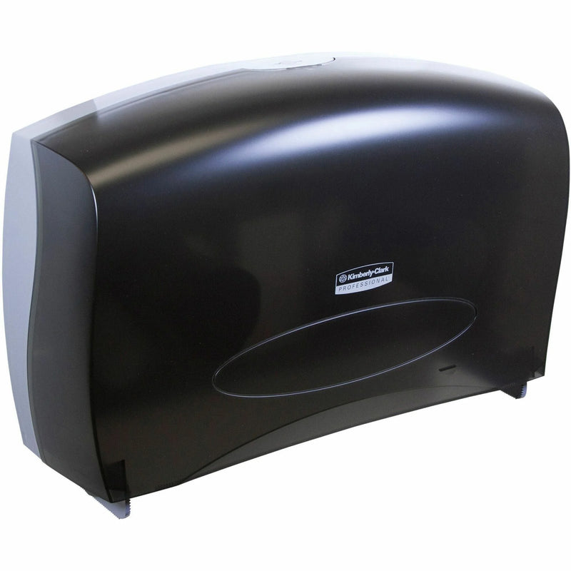 Kimberly-Clark Professional Jumbo Roll Toilet Paper Dispenser 13.1’’ Height x 20.4’’ Width 5.8’’ Depth Smoke 1 Each 2