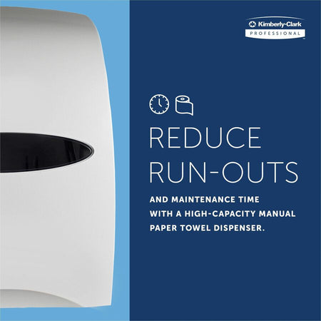 Kimberly-Clark Professional Sanitouch Manual Hard Roll Towel Dispenser - Bottom