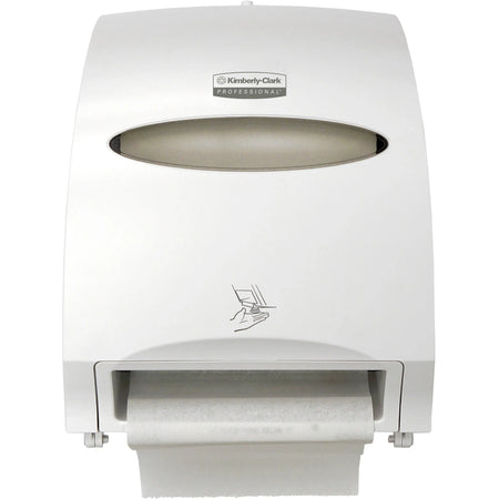 Kimberly-Clark Professional Touchless Roll Towel Dispenser - White Refillable Jam Resistant - Paper Dispensers