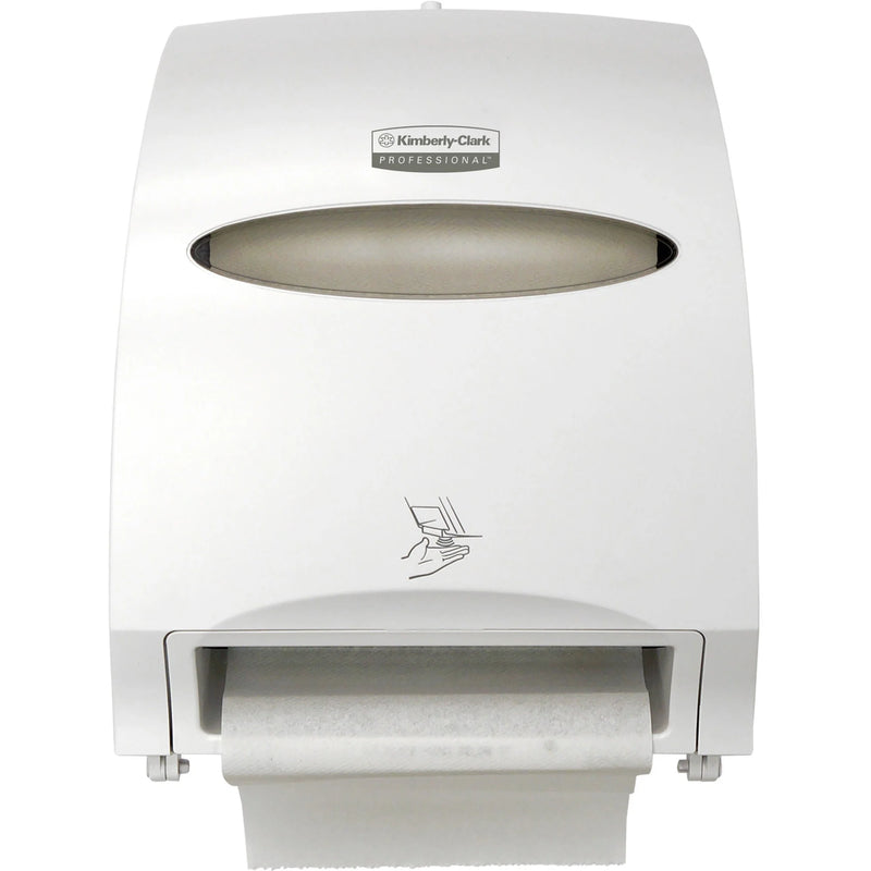 Kimberly-Clark Professional Touchless Roll Towel Dispenser - White Refillable Jam Resistant - Paper Dispensers