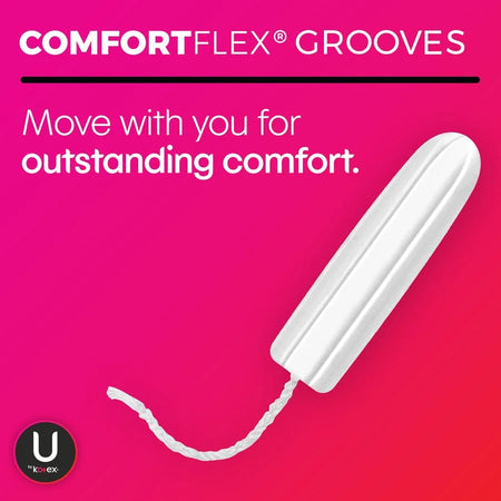 Kimberly-Clark U by Kotex Click Tampon: Regular Anti-Leak Protection - Personal Hygiene Supplies