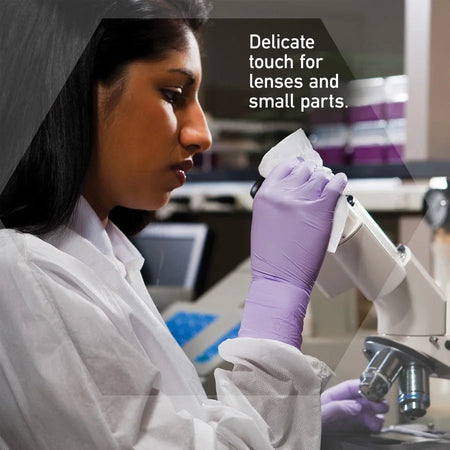 KIMTECH Delicate Task Wipers: Laboratory Absorbent White - 100/Box - Sponges Cleaning Pads & Wipers