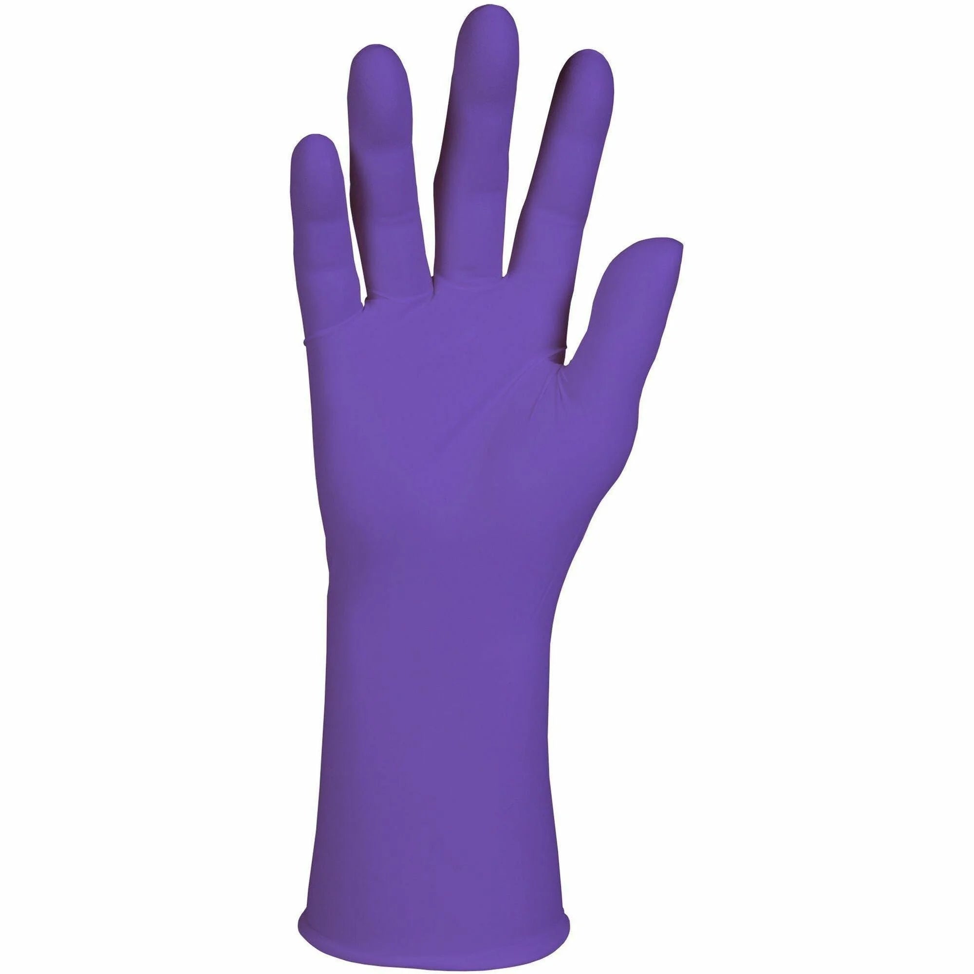 KIMTECH Purple Nitrile Exam Gloves - 12’’ - 6 mil Thickness - X-Large - Latex-free Textured - For Chemotherapy