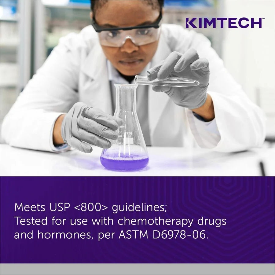 KIMTECH Sterling Nitrile Exam Gloves - X-Large Size 9.5’’ Length - Latex-Free Textured - 170/Box