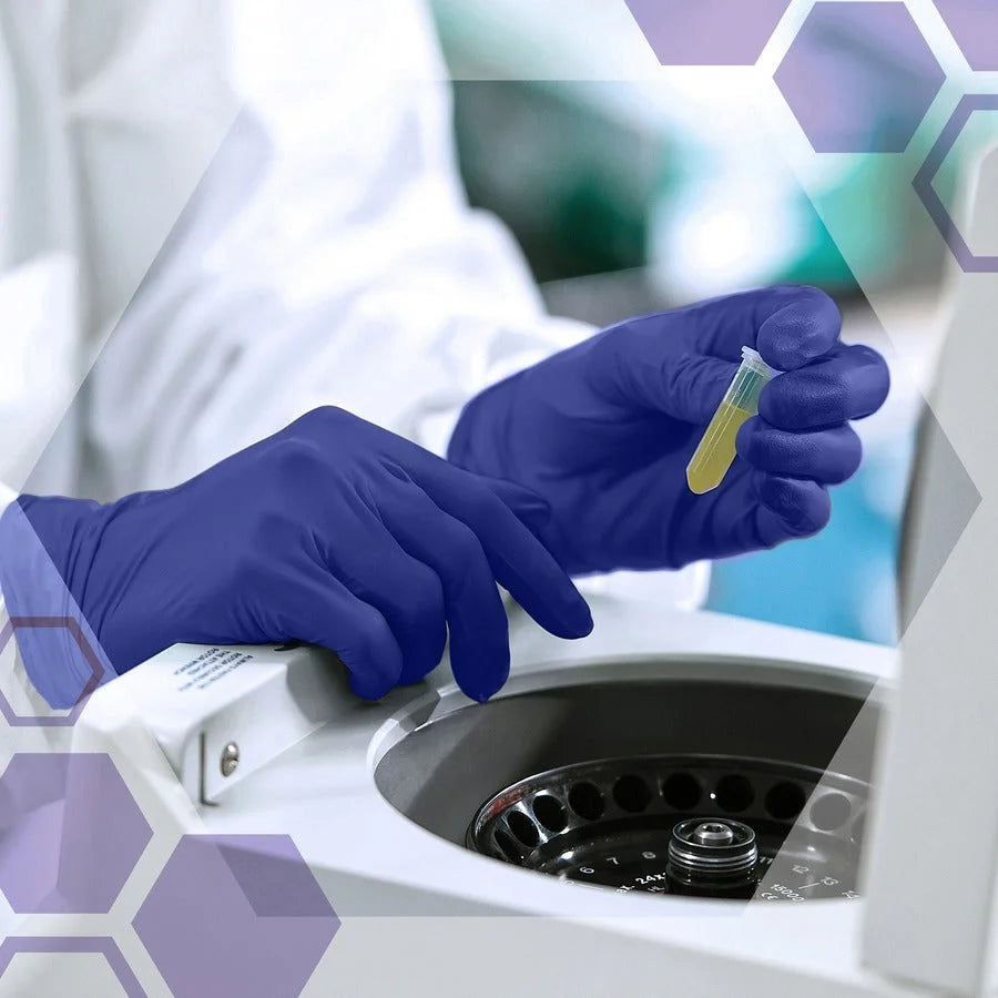 KIMTECH Vista Nitrile Exam Gloves: Small Blue Gloves for Lab