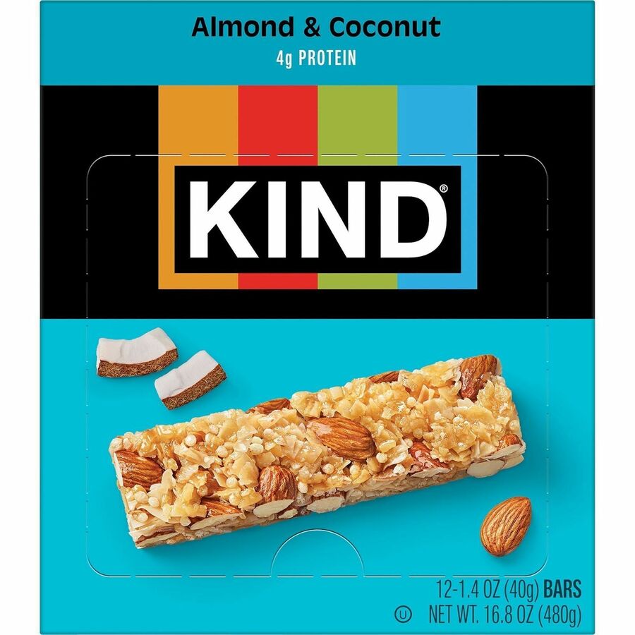 KIND Almond & Coconut Bars - Front