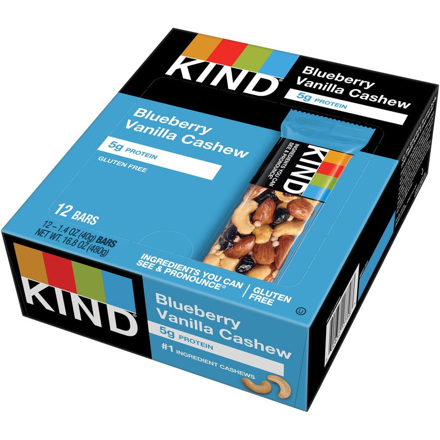 KIND Blueberry Vanilla Cashew Nut Bars - Alternate-Image7