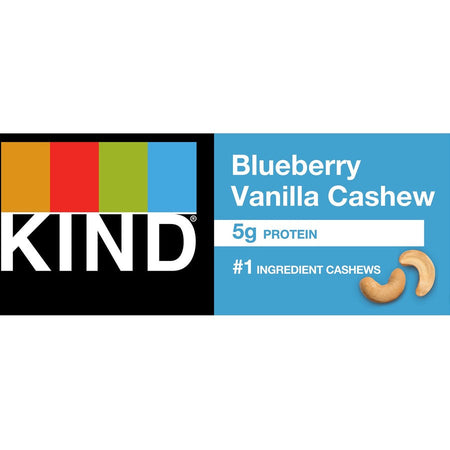 KIND Blueberry Vanilla Cashew Nut Bars - Alternate-Image5