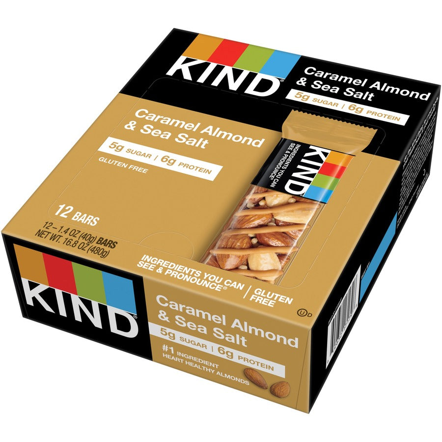 KIND Caramel Almond & Sea Salt Nut Bars - Alternate-Image7