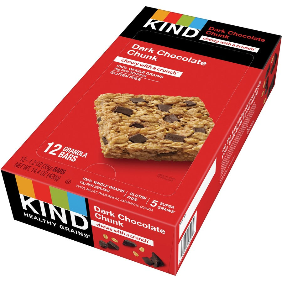 KIND Dark Chocolate Chunk Healthy Grains Bars - Alternate-Image6