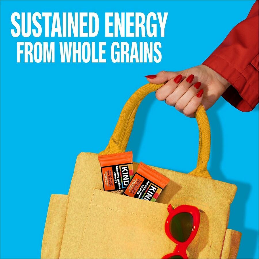 KIND Healthy Grains Energy Bars - Egg-free Dairy-free Gluten-free Wheat-free Trans Fat Free Low Sodium - Snacks