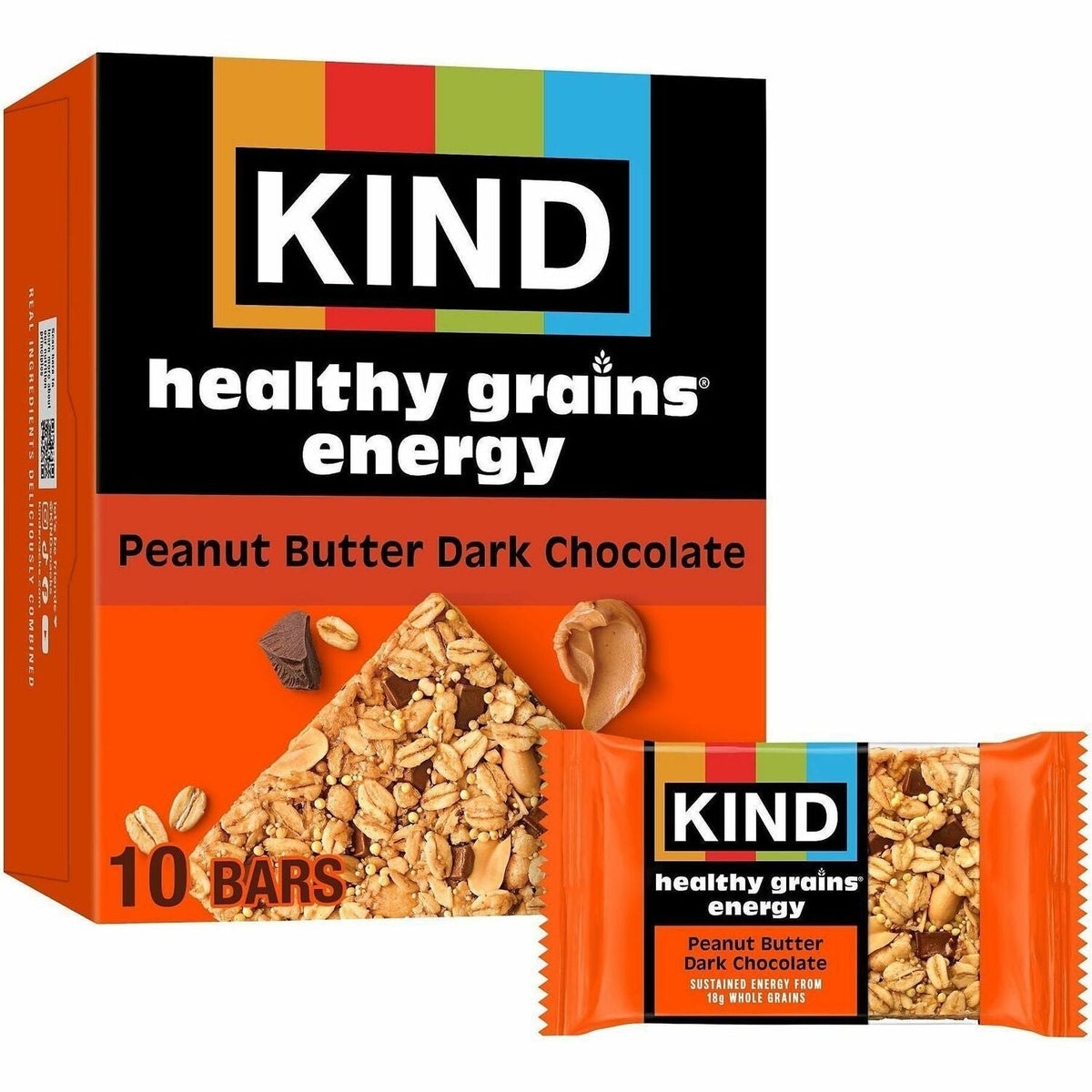 KIND Healthy Grains Energy Bars - Egg-free Dairy-free Gluten-free Wheat-free Trans Fat Free Low Sodium - Snacks