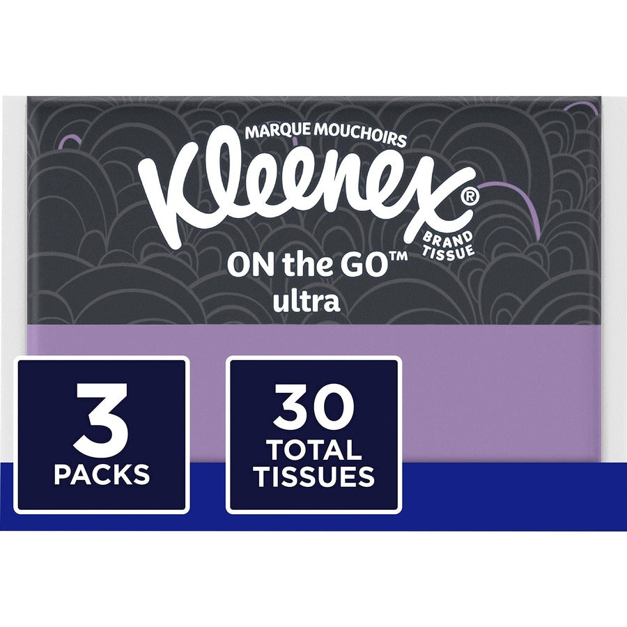 Kleenex On-the-Go Slim Wallet Pack - 30 Facial Tissue-Count - Front