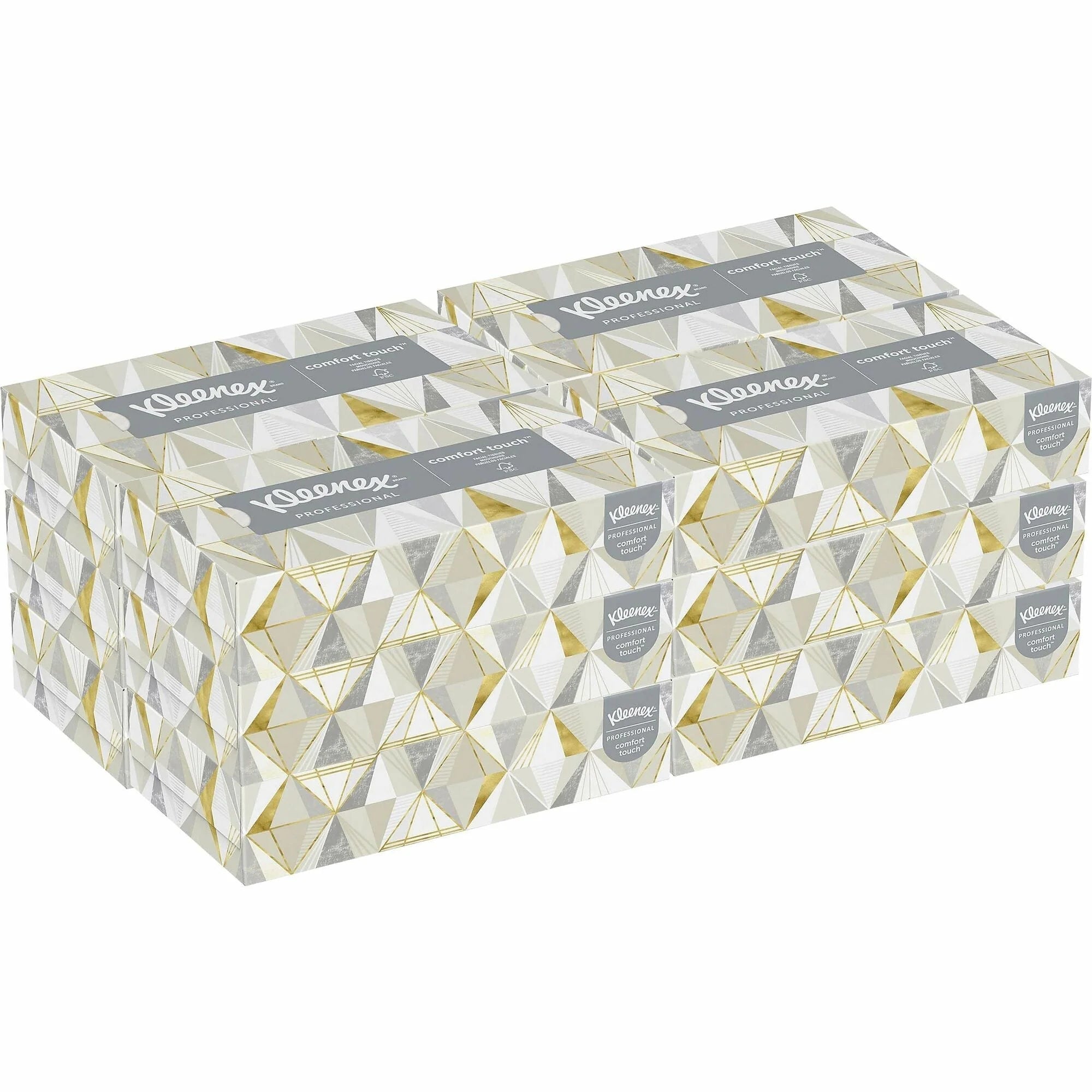 Kleenex Professional Facial Tissue: 2 Ply White 125/Box - 12 Carton - Tissues