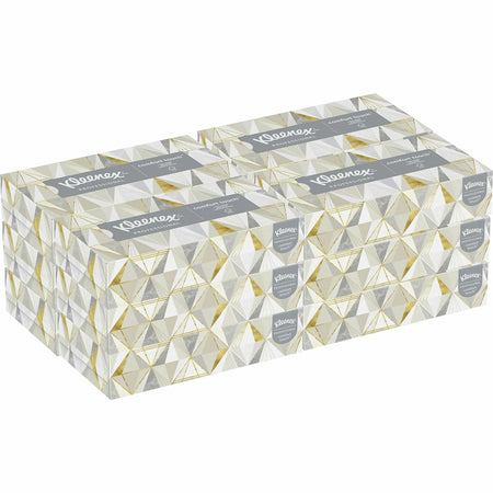 Kleenex Professional Facial Tissue: 2 Ply White 125/Box - 12 Carton - Tissues
