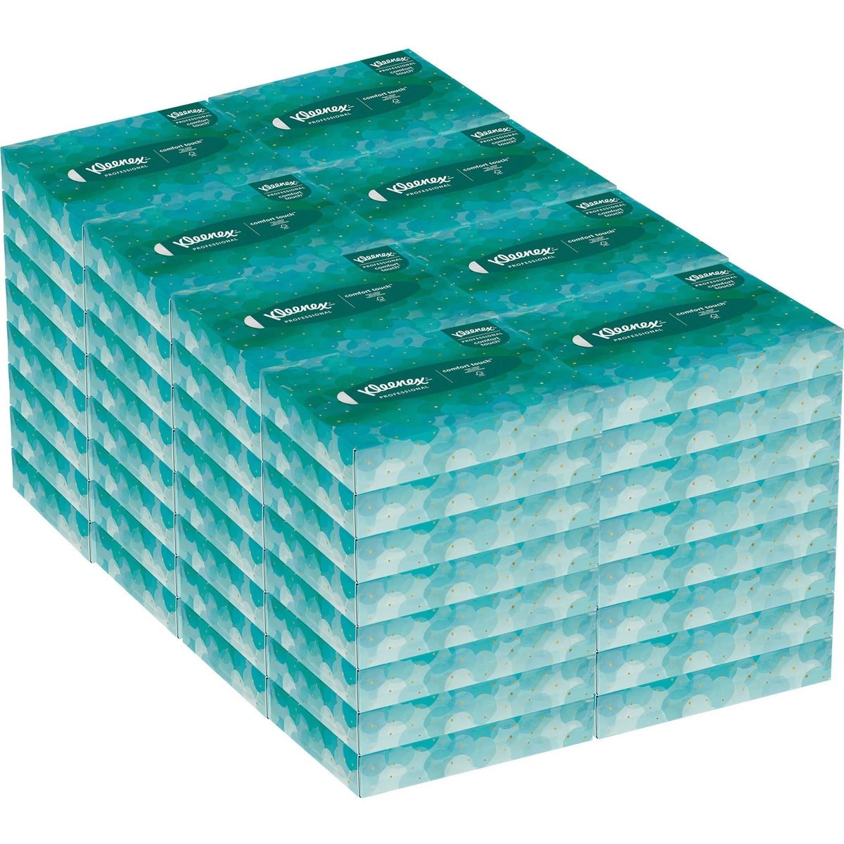 Kleenex Professional Facial Tissue: 2-Ply White 48/Box - 64/Carton - Tissues