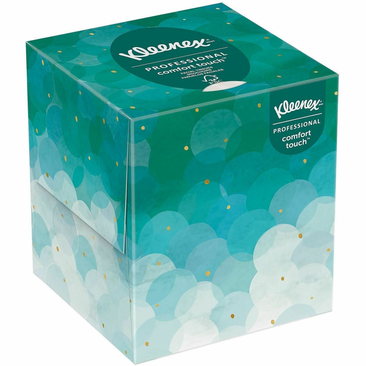 Kleenex Professional Facial Tissue Cube for Business - 2 Ply - 8.40’’ Width x 8’’ Length - White - 95 / Box - Tissues