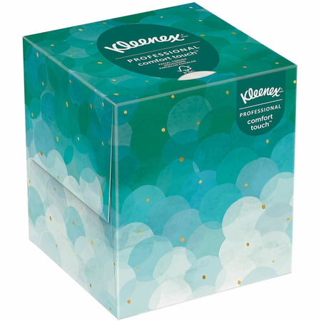 Kleenex Professional Facial Tissue Cube for Business - 2 Ply - 8.40’’ Width x 8’’ Length - White - 95 / Box - Tissues