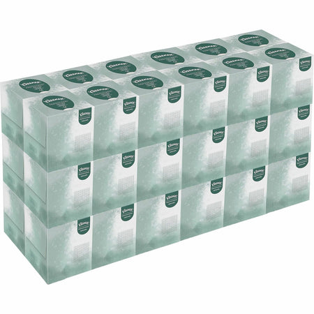 Kleenex Professional Naturals Facial Tissue Cube - Eco-Friendly Fiber - 90 Sheets/Box - 36 Cartons - Tissues